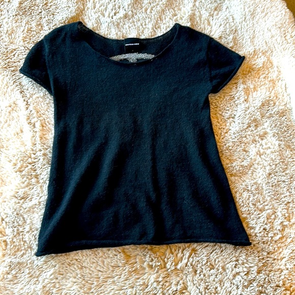 American Retro Peace Sign Sweater 1/S - Picture 2 of 5